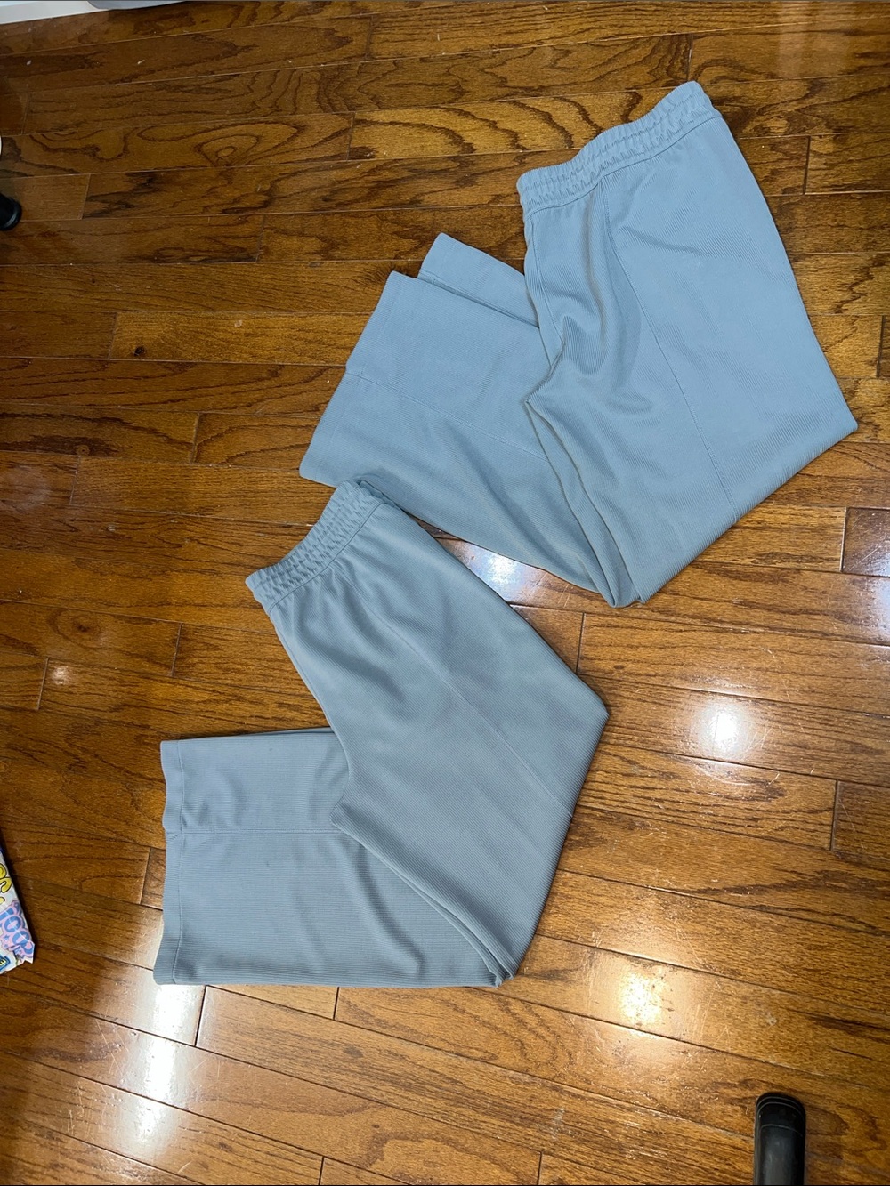 85. Lululemon Ribbed Softstreme Mid-Rise Pant 32" Belgian Blue - Picture 7 of 13